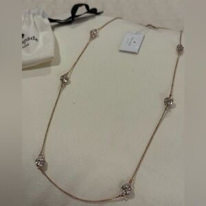 Kate Spade Gold and Silver Minimalist Necklace